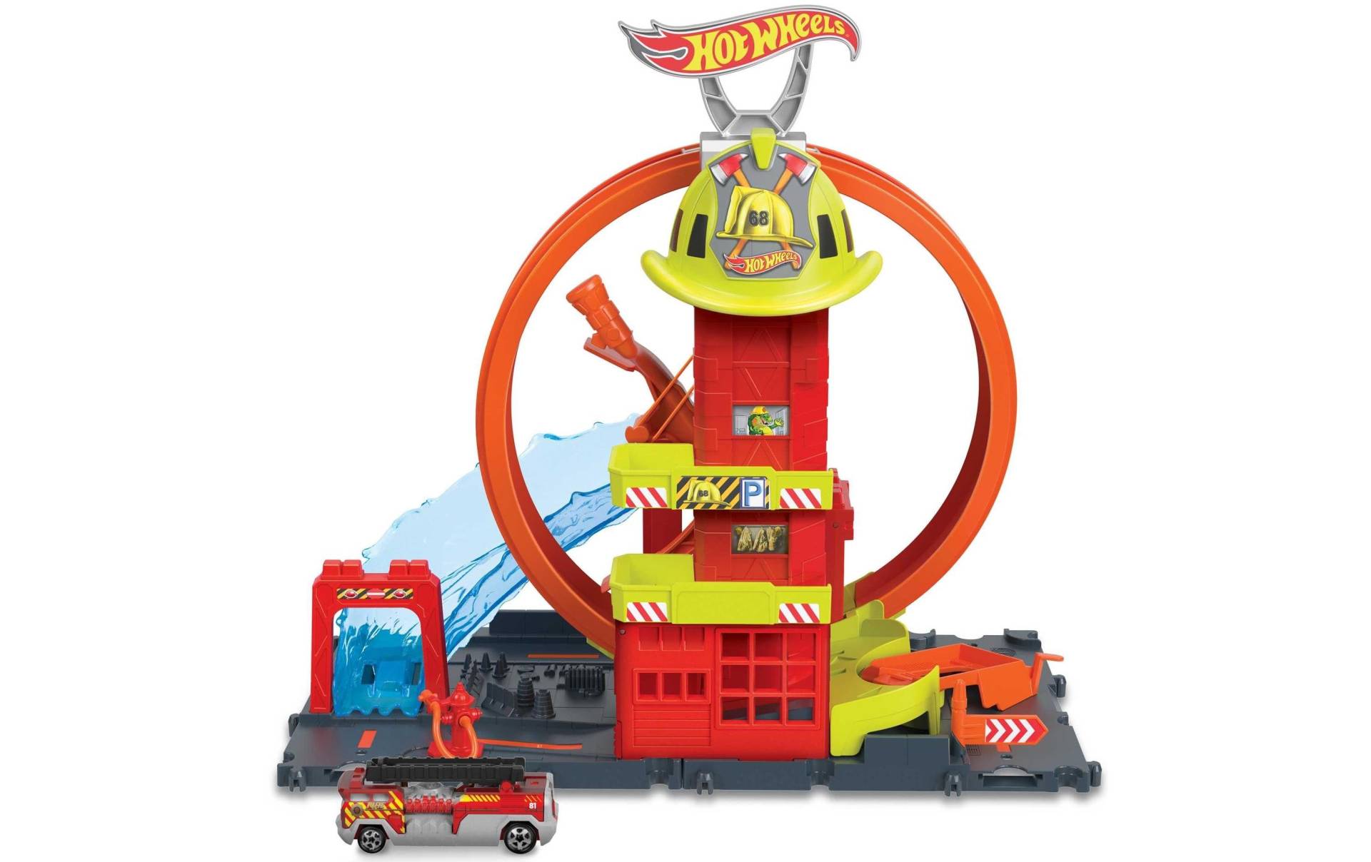 Hot Wheels Spielzeug-Auto »City Super Fire Station« von Hot Wheels