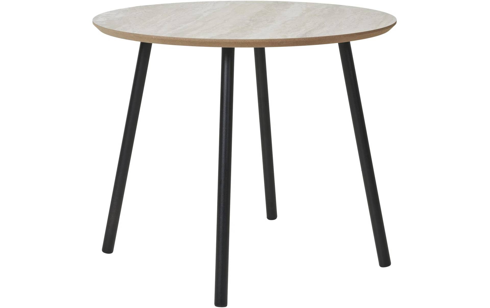 House Nordic Beistelltisch »Aalst 55 x 45 cm Braun/Schwarz« von House Nordic