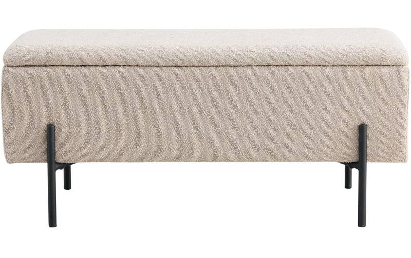 House Nordic Sitztruhe »Watford 36.5 x 95 x 46 cm Beige« von House Nordic