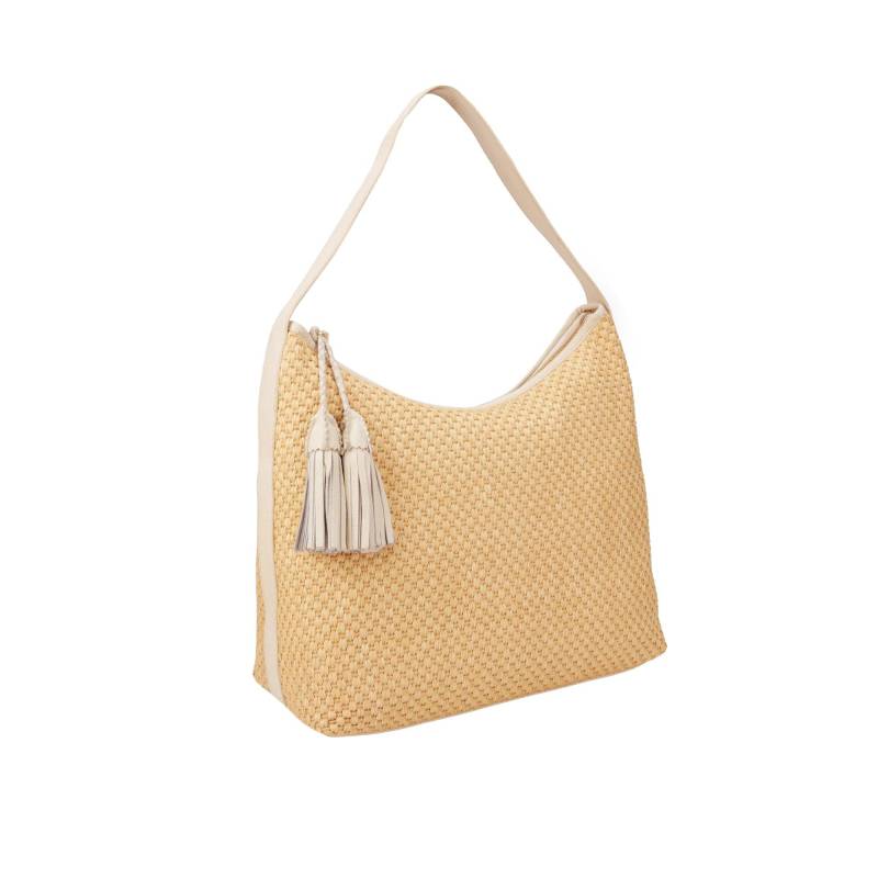 Juli Hobo Tasche Damen Beige ONE SIZE von House of Silviano