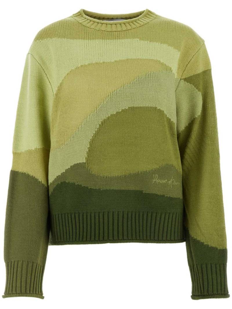 House of Sunny The Eden Landscape sweater - Green von House of Sunny