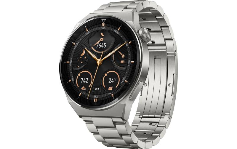 Huawei Smartwatch »GT3 Pro 46 mm Titanium«, (3,61 cm / 1,43 Zoll), Harmony OS,) von Huawei