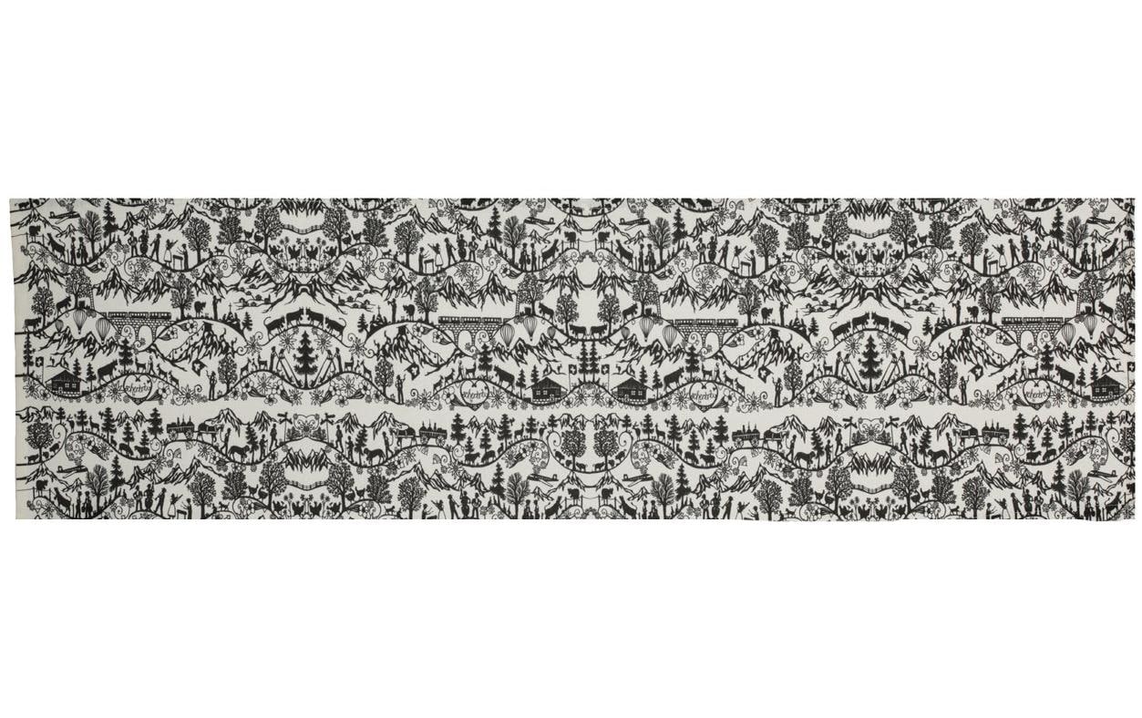 Hubatka TEXTIL Tischläufer »Swissness Schwarz/Weiss«, (1 St.) Hubatka TEXTIL Tischläufer »Swissness Schwarz/Weiss«, (1 St.) von Hubatka TEXTIL