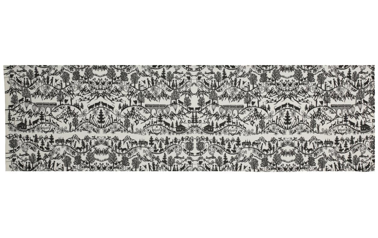 Hubatka TEXTIL Tischläufer »Swissness Schwarz/Weiss«, (1 St.) Hubatka TEXTIL Tischläufer »Swissness Schwarz/Weiss«, (1 St.) von Hubatka TEXTIL
