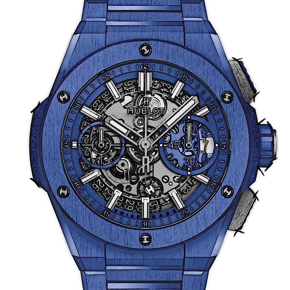 Hublot Big Bang Integral Blue Indigo Ceramic von Hublot