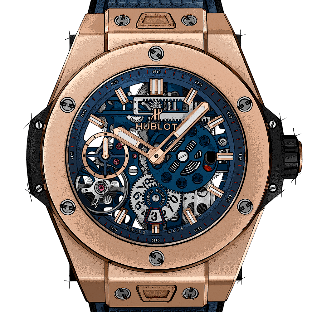 Hublot Big Bang Meca-10 King Gold Blue von Hublot