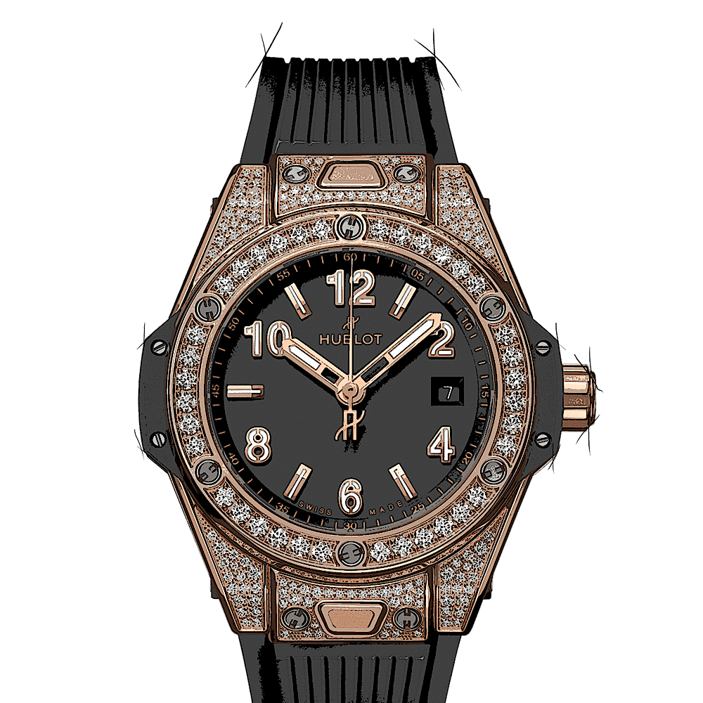 Hublot Big Bang One Click King Gold Pavé von Hublot