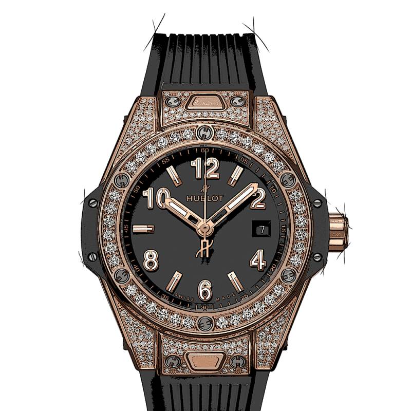 Hublot Big Bang One Click King Gold Pavé von Hublot