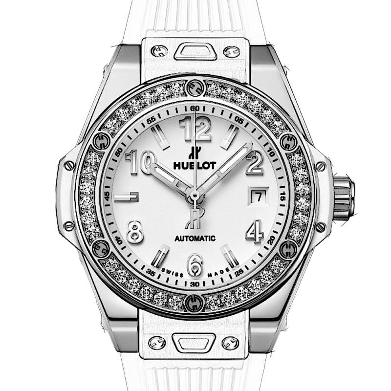 Hublot Big Bang One Click Steel White Diamonds von Hublot