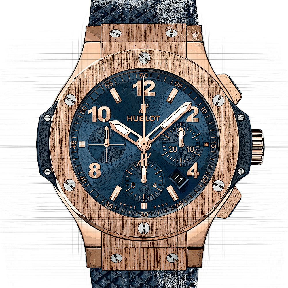 Hublot Big Bang Original Gold Blue von Hublot