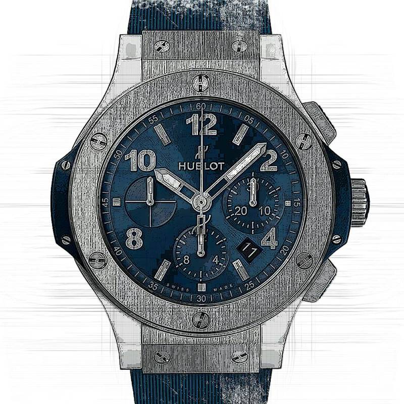 Hublot Big Bang Original Steel Blue von Hublot