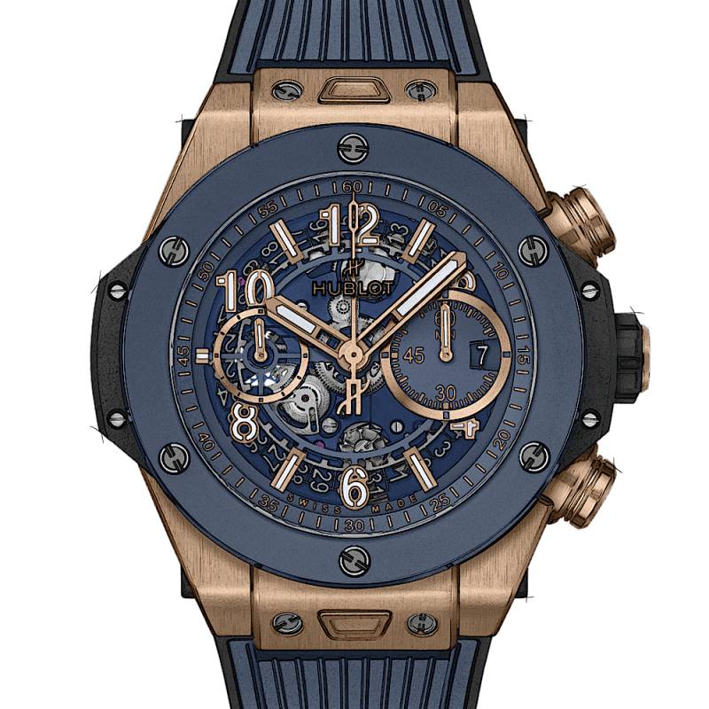 Hublot Big Bang Unico King Gold Blue Ceramic von Hublot