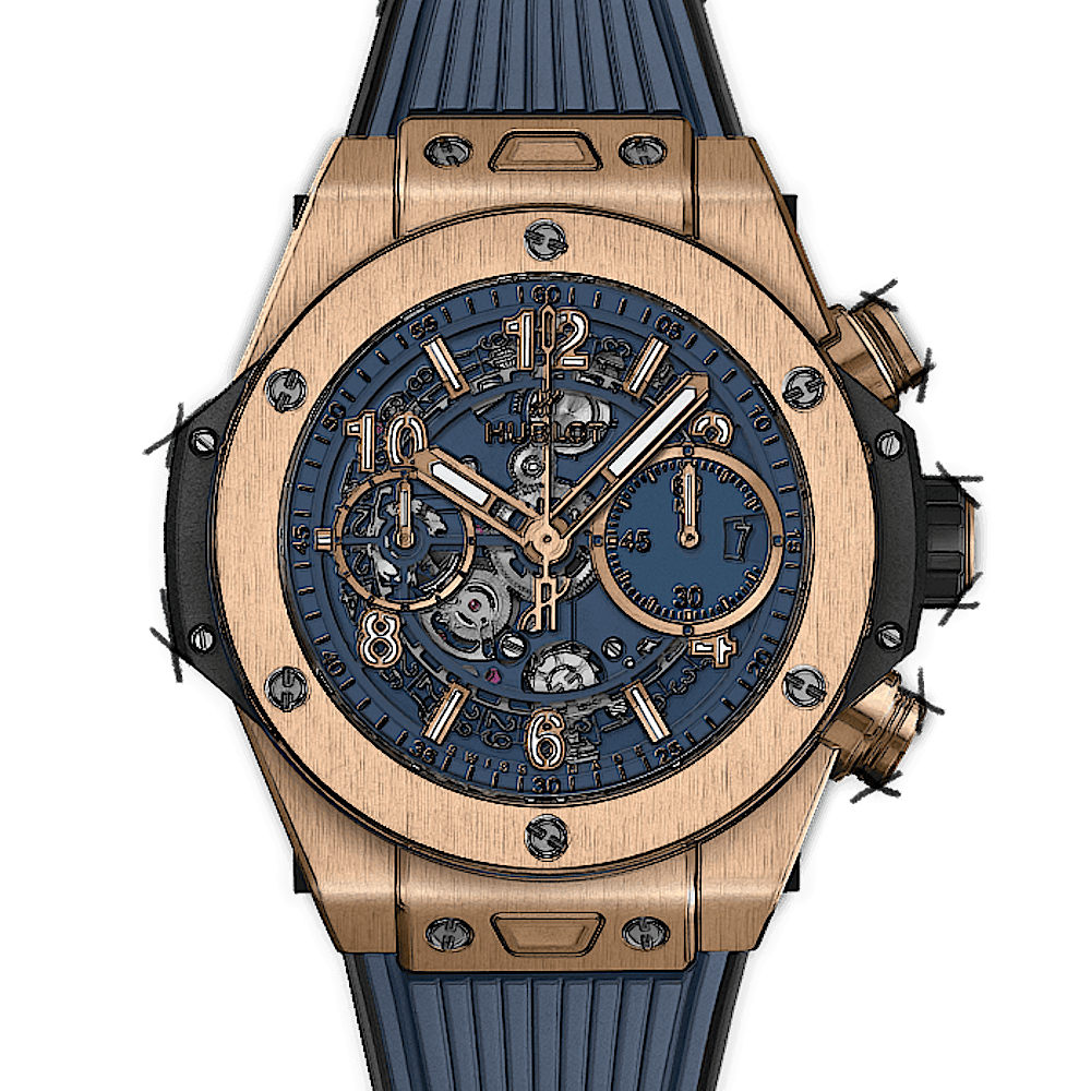 Hublot Big Bang Unico King Gold Blue von Hublot