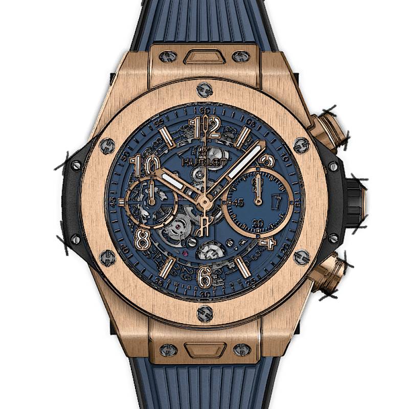 Hublot Big Bang Unico King Gold Blue von Hublot