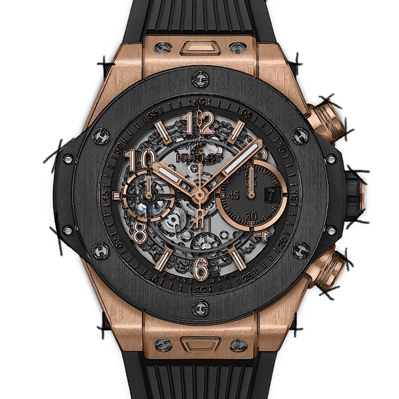 Hublot Big Bang Unico King Gold Ceramic von Hublot