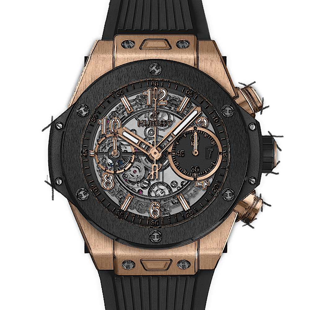 Hublot Big Bang Unico King Gold Ceramic von Hublot