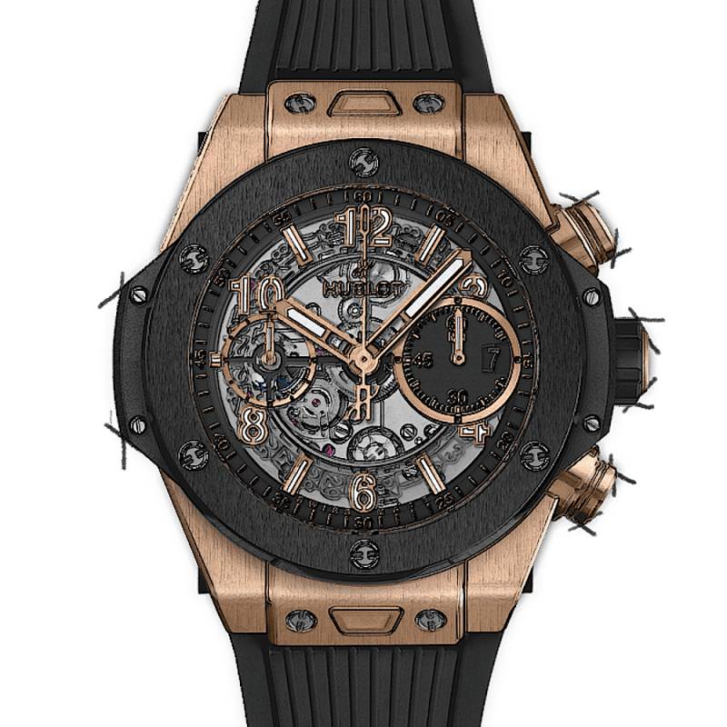 Hublot Big Bang Unico King Gold Ceramic von Hublot