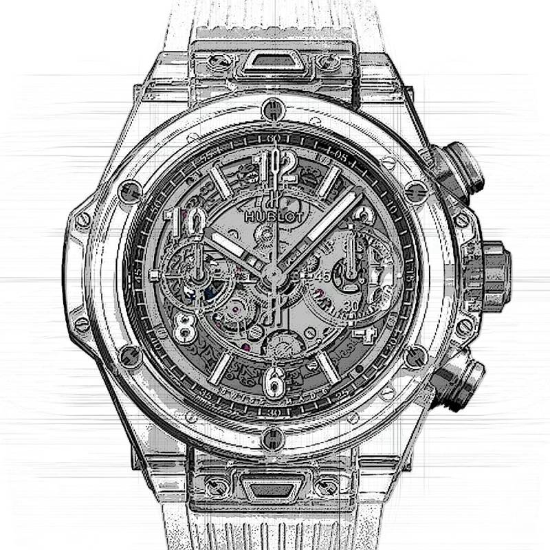 Hublot Big Bang Unico Sapphire von Hublot