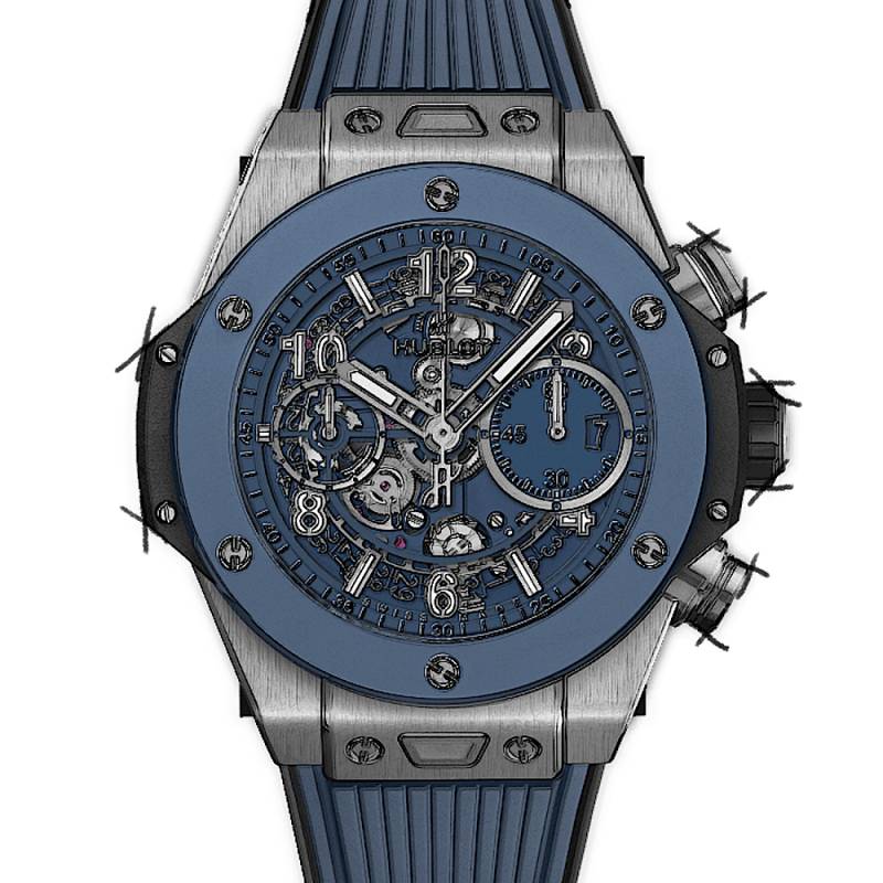 Hublot Big Bang Unico Titanium Blue Ceramic von Hublot