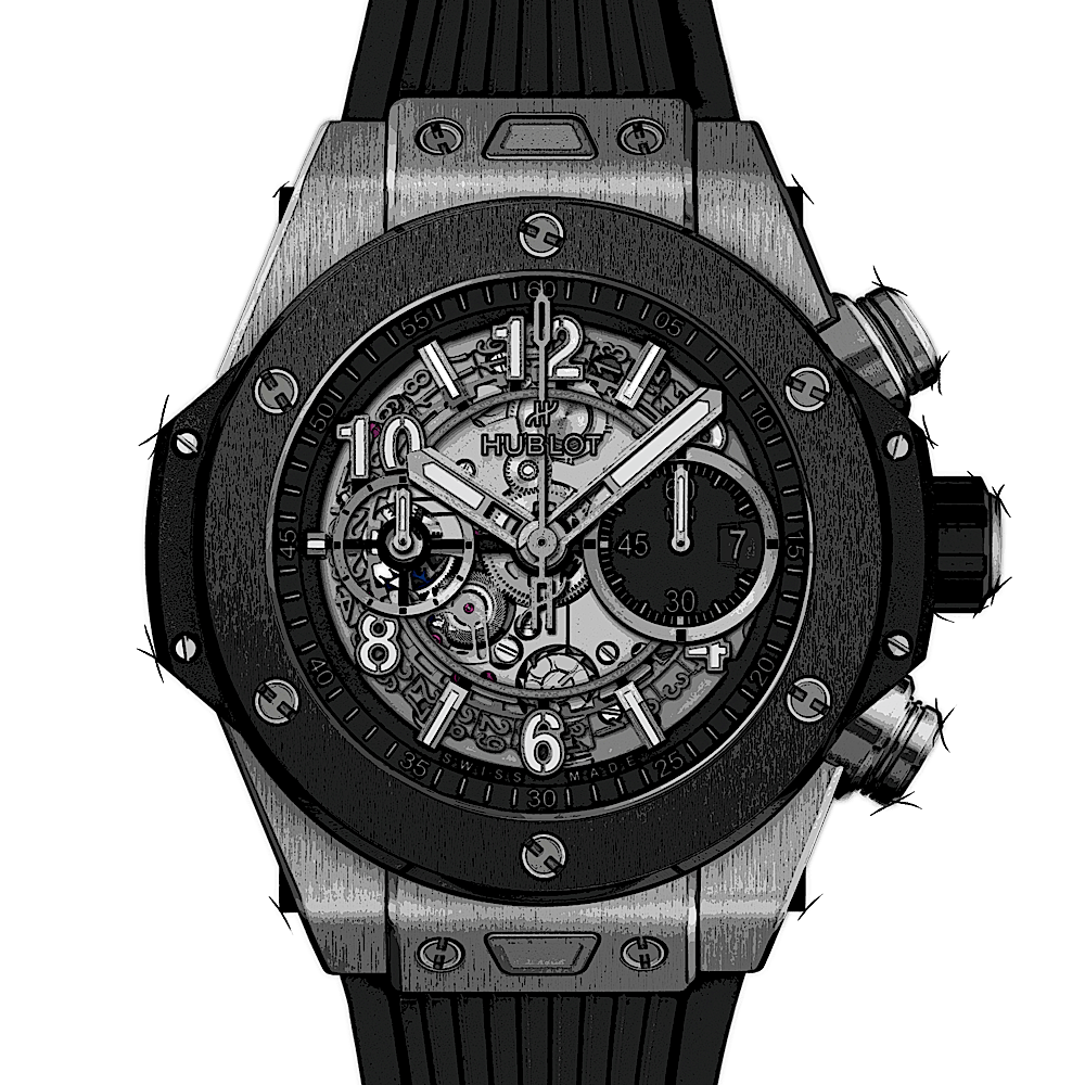 Hublot Big Bang Unico Titanium Blue von Hublot