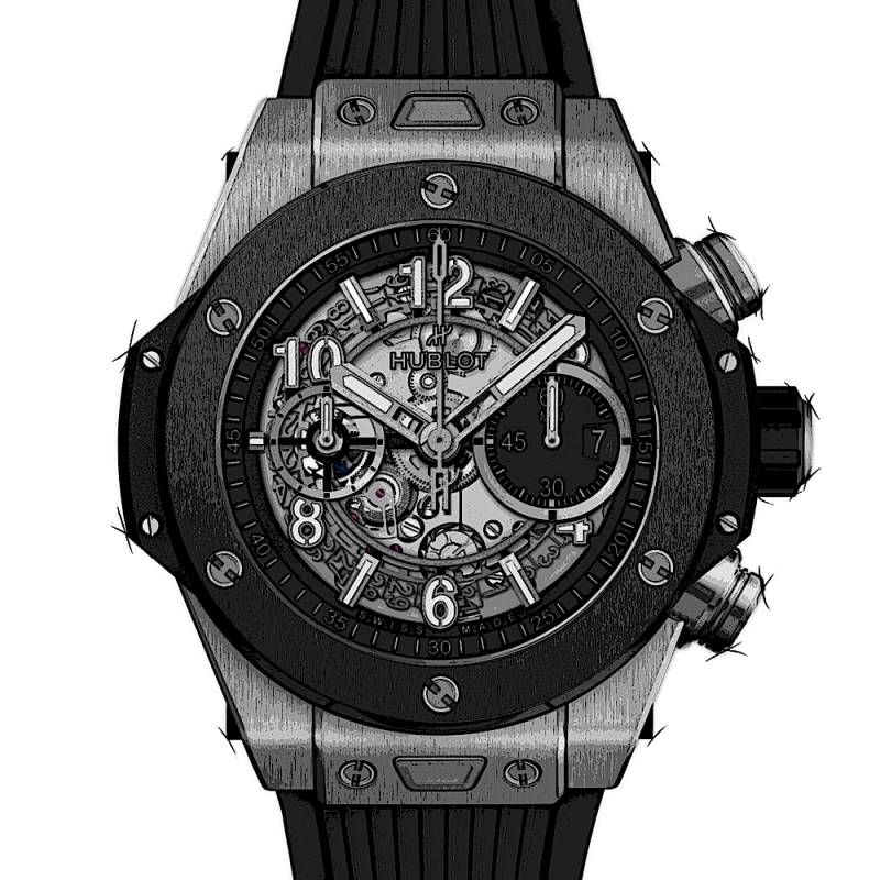 Hublot Big Bang Unico Titanium Blue von Hublot