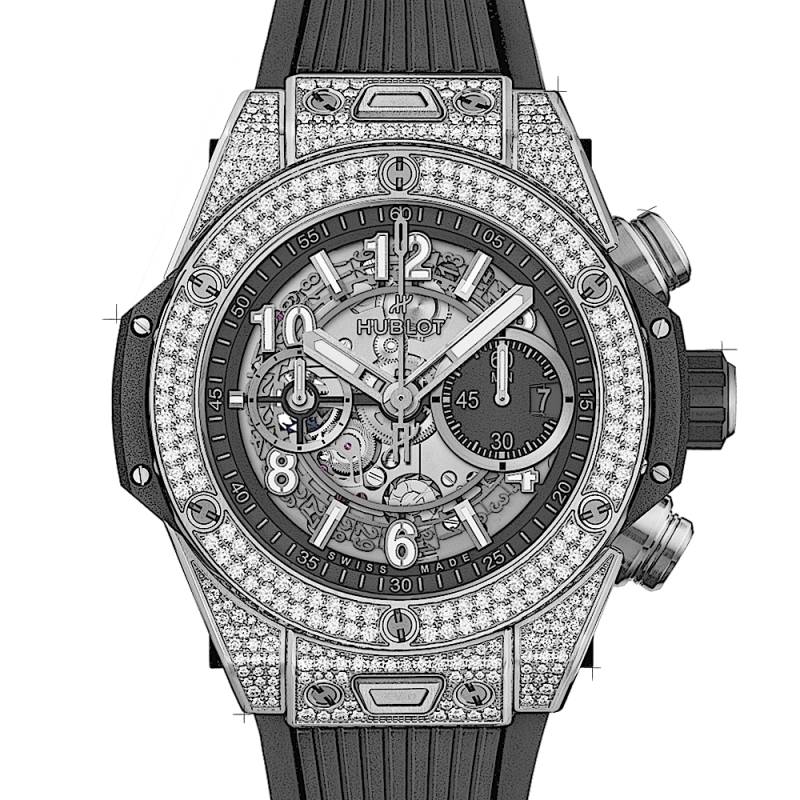 Hublot Big Bang Unico Titanium Pavé von Hublot