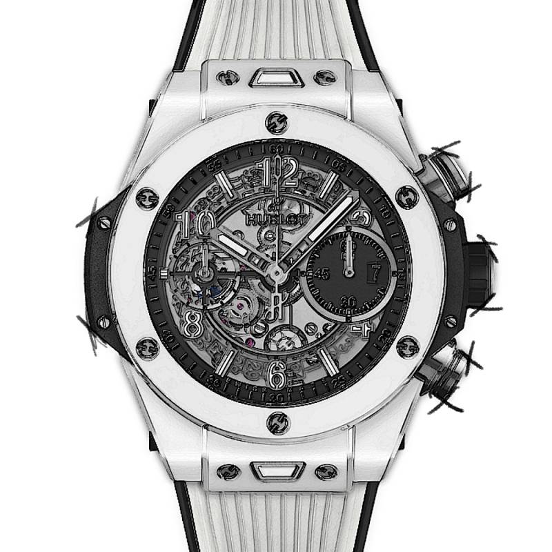 Hublot Big Bang Unico White Ceramic von Hublot