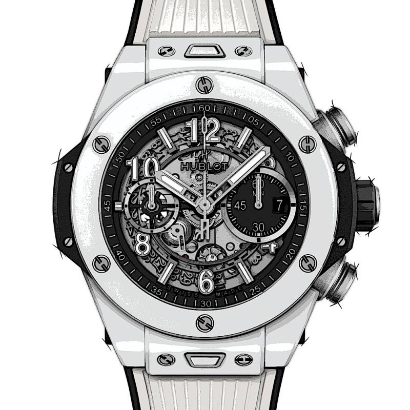 Hublot Big Bang Unico White Ceramic von Hublot