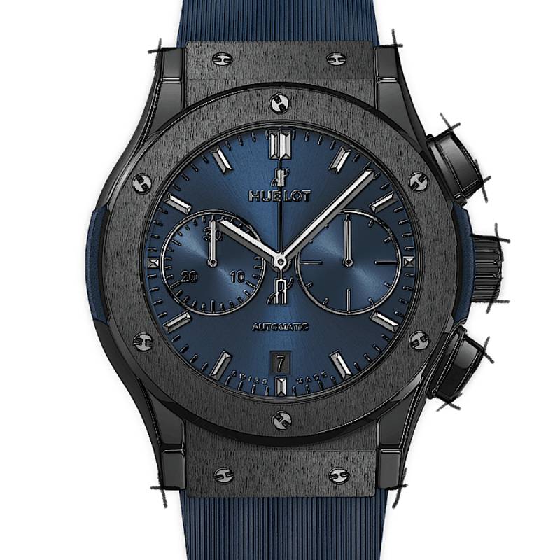 Hublot Classic Fusion Ceramic Blue Chronograph von Hublot