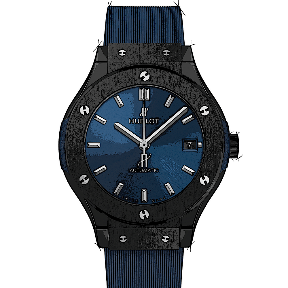 Hublot Classic Fusion Ceramic Blue von Hublot