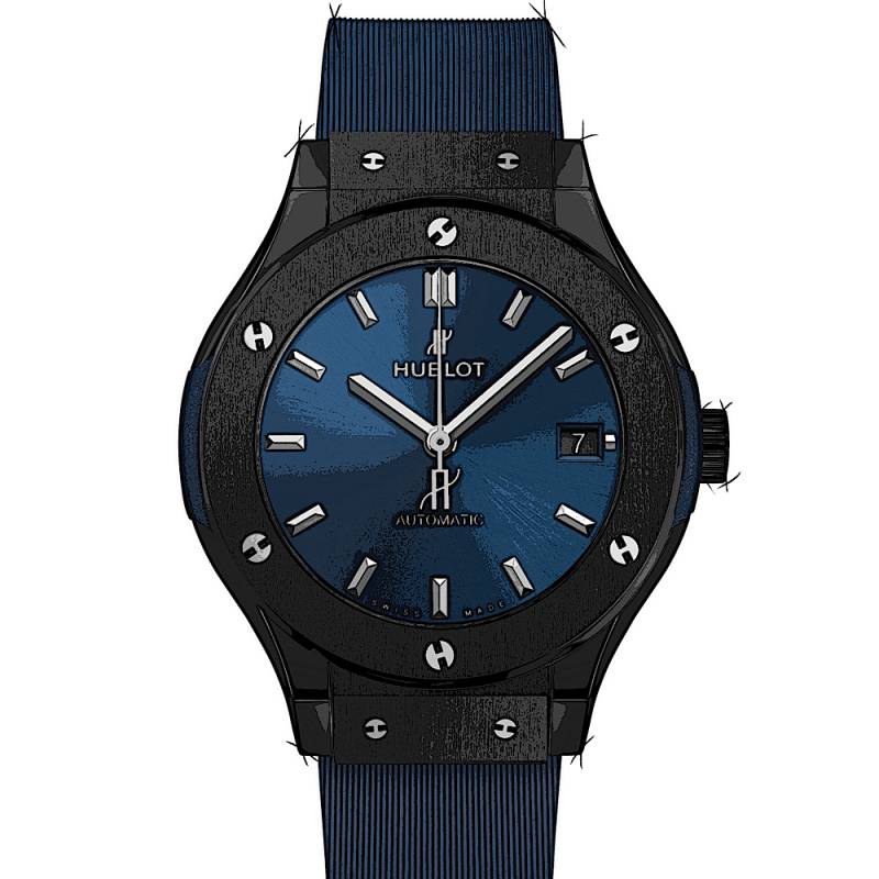 Hublot Classic Fusion Ceramic Blue von Hublot