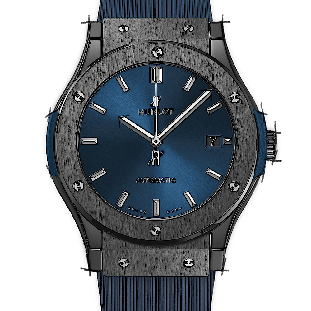 Hublot Classic Fusion Ceramic Blue von Hublot