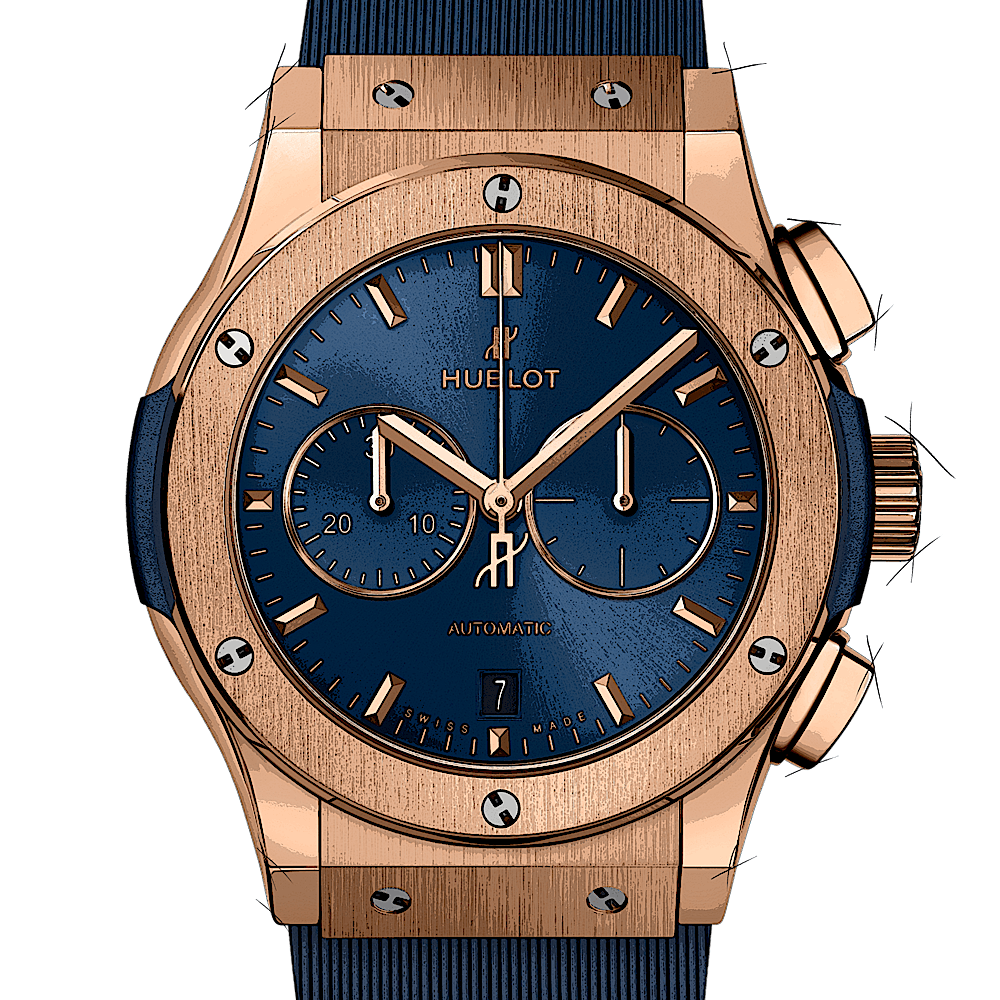Hublot Classic Fusion Chronograph King Gold Blue Hublot Classic Fusion Chronograph King Gold Blue von Hublot