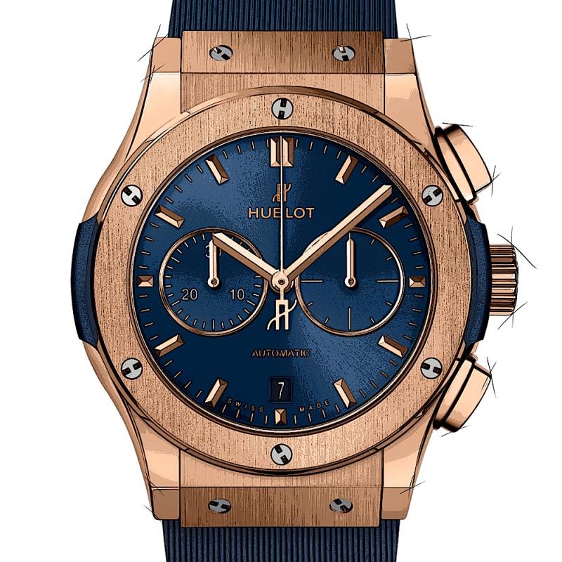 Hublot Classic Fusion Chronograph King Gold Blue von Hublot