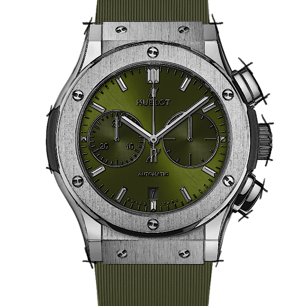 Hublot Classic Fusion Chronograph Titanium Green Hublot Classic Fusion Chronograph Titanium Green von Hublot