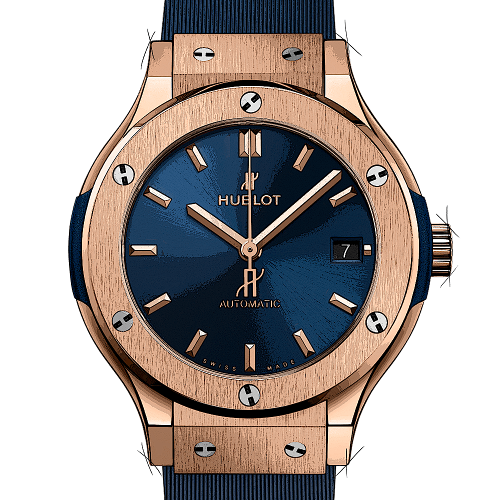 Hublot Classic Fusion King Gold Blue von Hublot