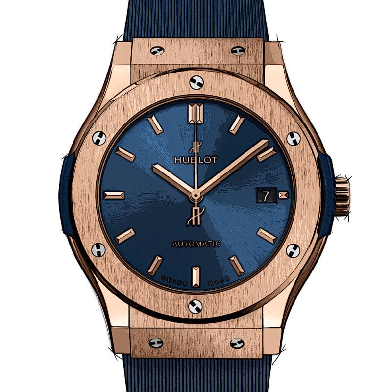 Hublot Classic Fusion King Gold Blue von Hublot