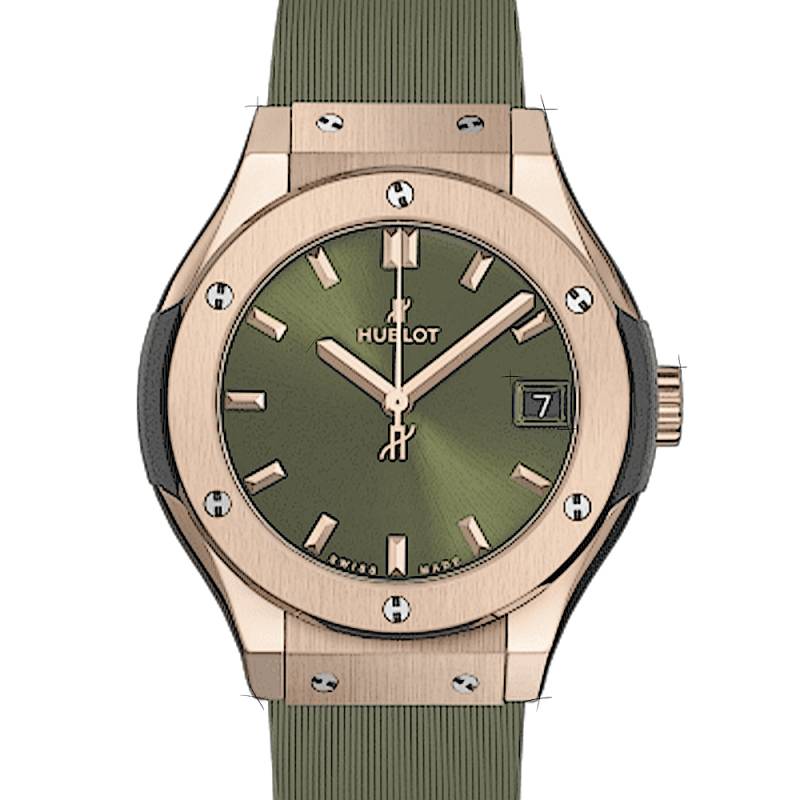 Hublot Classic Fusion King Gold Green von Hublot