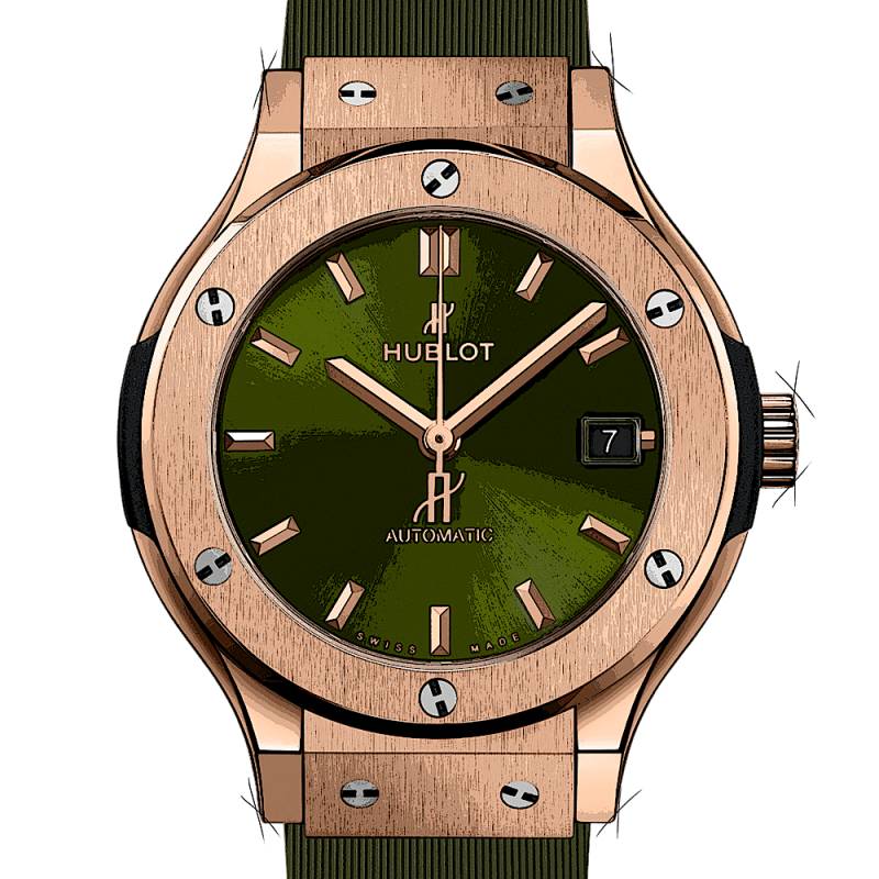 Hublot Classic Fusion King Gold Green von Hublot