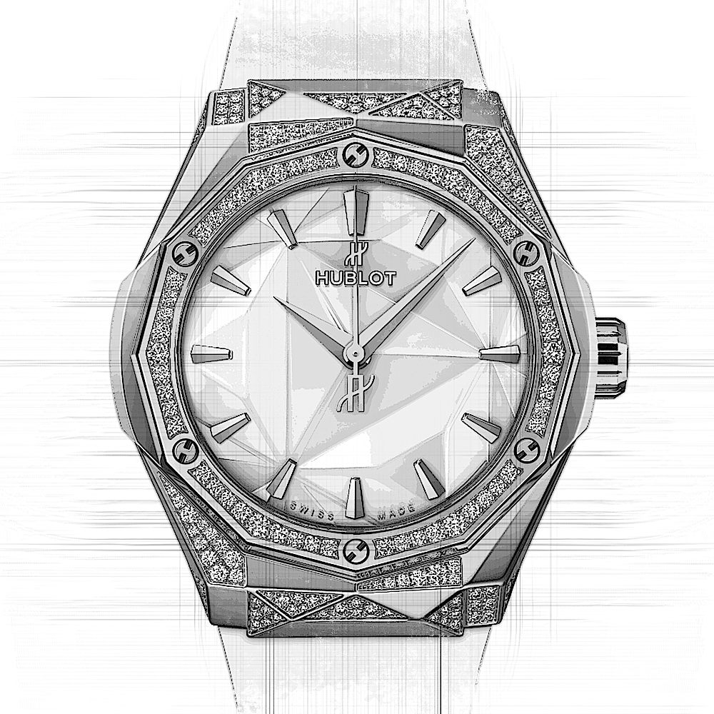 Hublot Classic Fusion ORLINSKI TITANIUM WHITE von Hublot