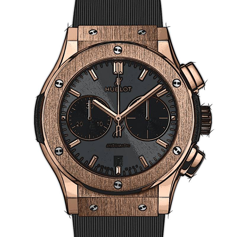 Hublot Classic Fusion Racing Grey Chronograph King Gold von Hublot