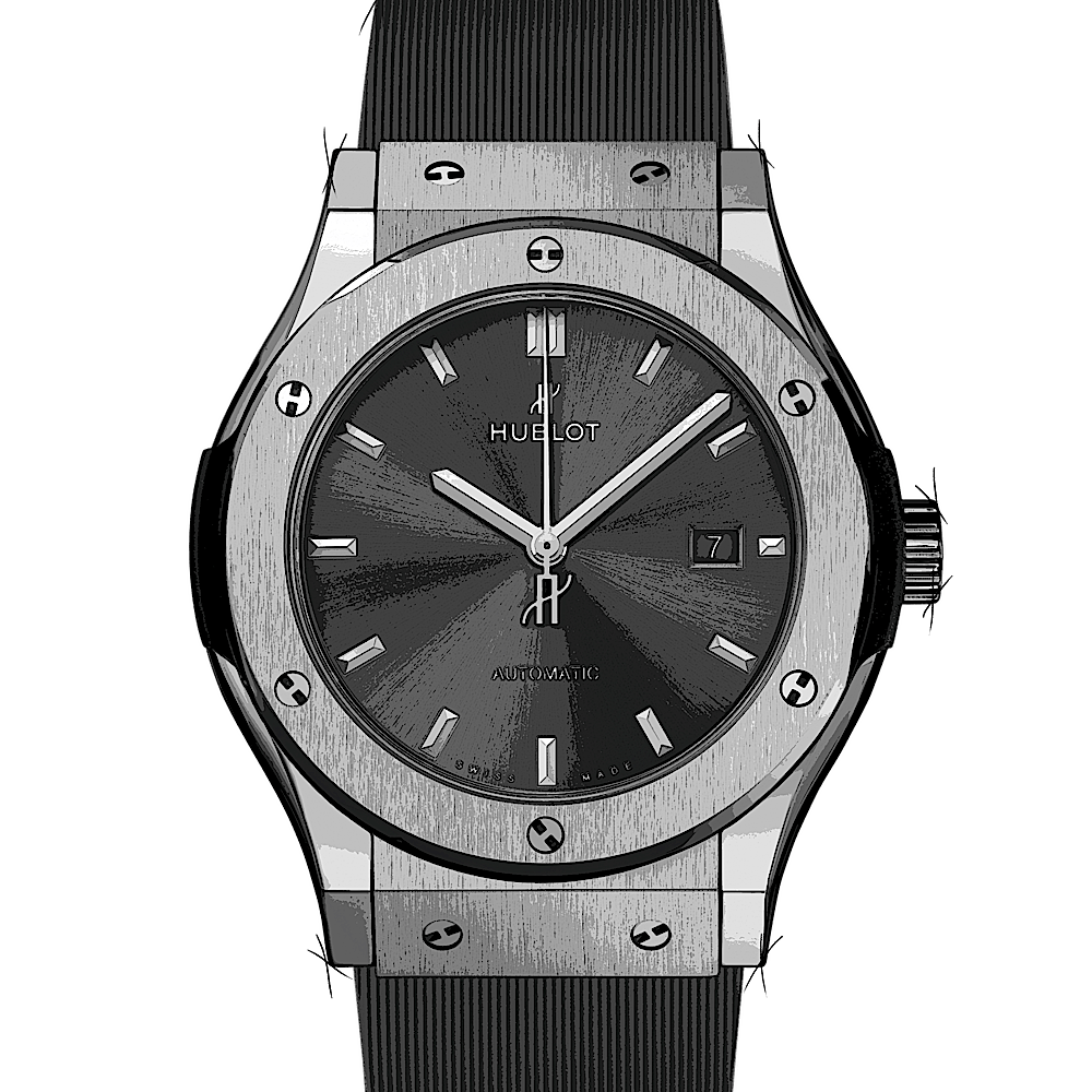 Hublot Classic Fusion Racing Grey Titanium von Hublot