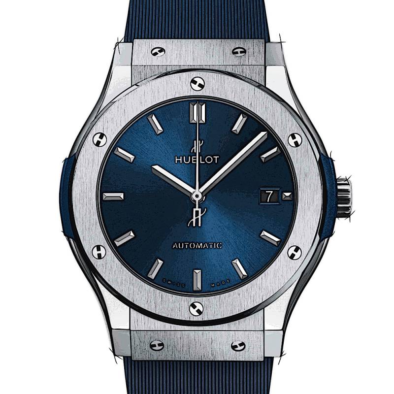 Hublot Classic Fusion Titanium Blue von Hublot