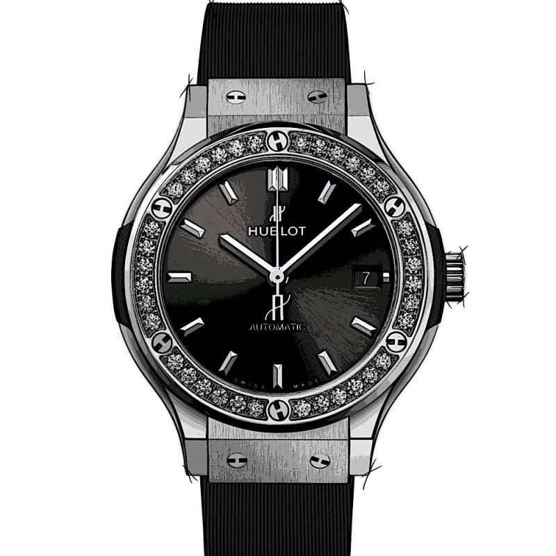 Hublot Classic Fusion Titanium Diamonds von Hublot