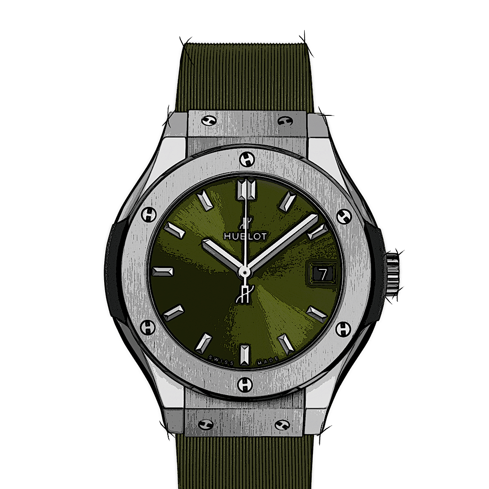 Hublot Classic Fusion Titanium Green von Hublot