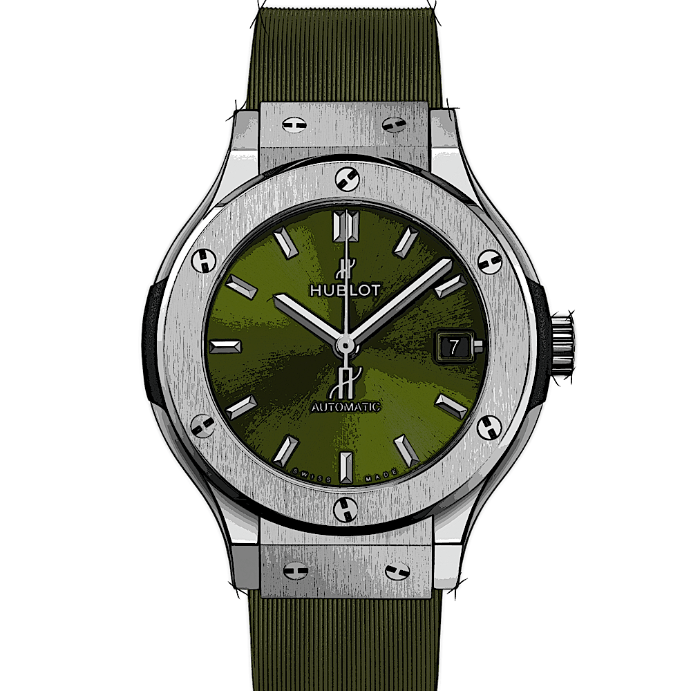 Hublot Classic Fusion Titanium Green von Hublot