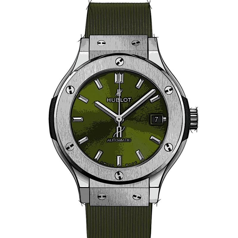 Hublot Classic Fusion Titanium Green von Hublot