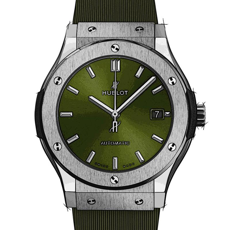 Hublot Classic Fusion Titanium Green von Hublot