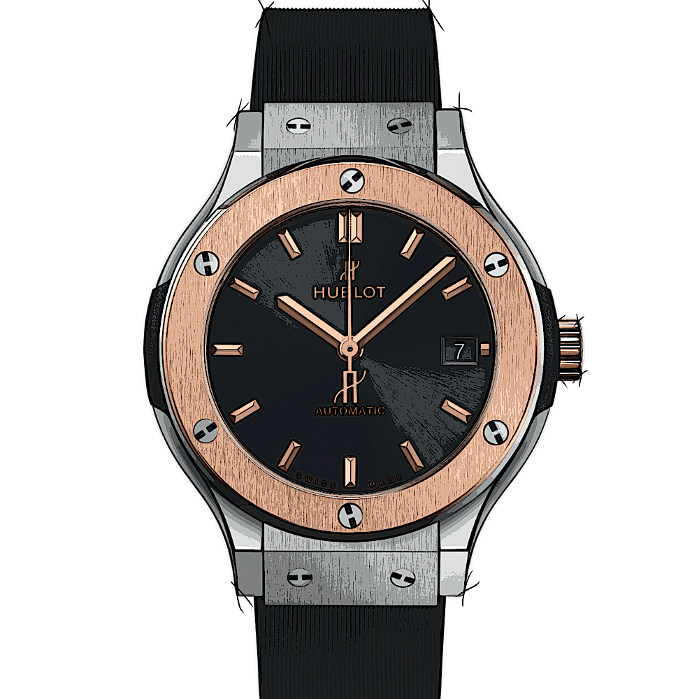 Hublot Classic Fusion Titanium King Gold von Hublot