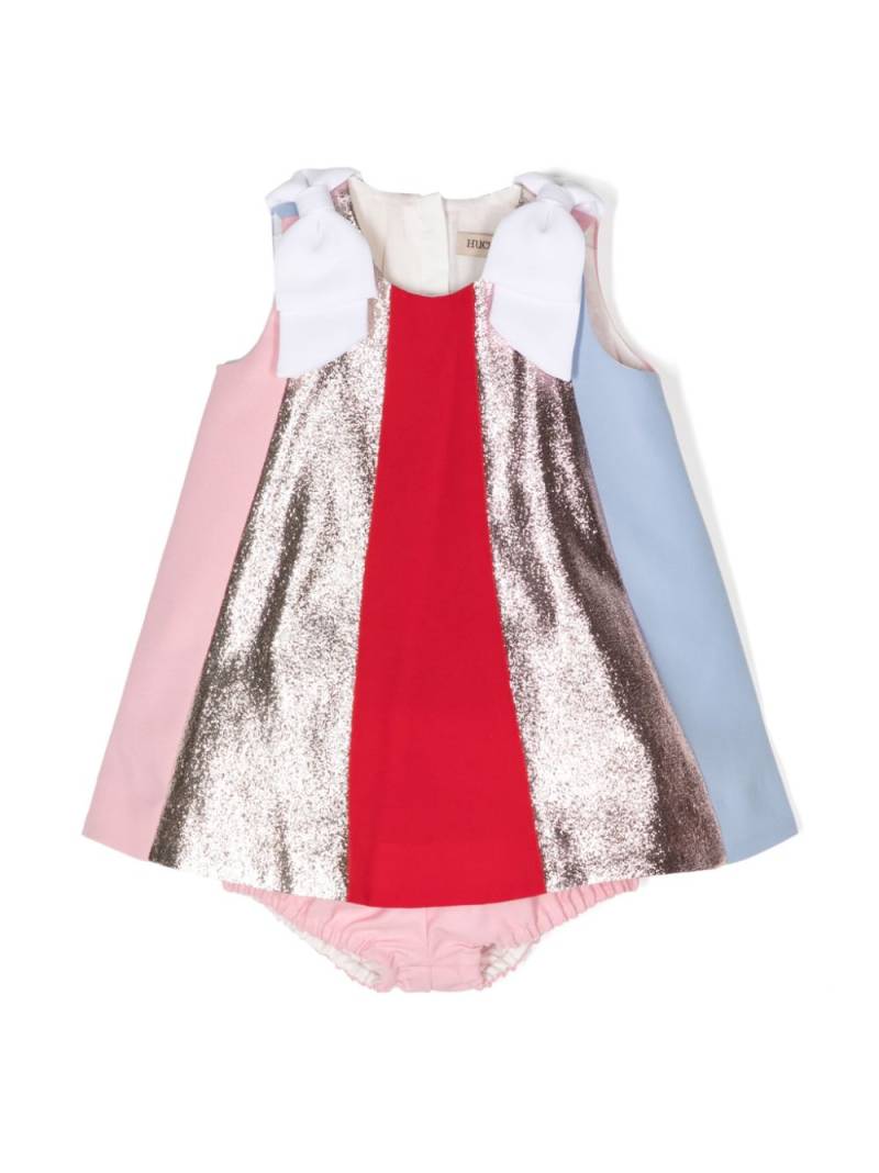 Hucklebones London bow-detail striped dress set - Pink von Hucklebones London